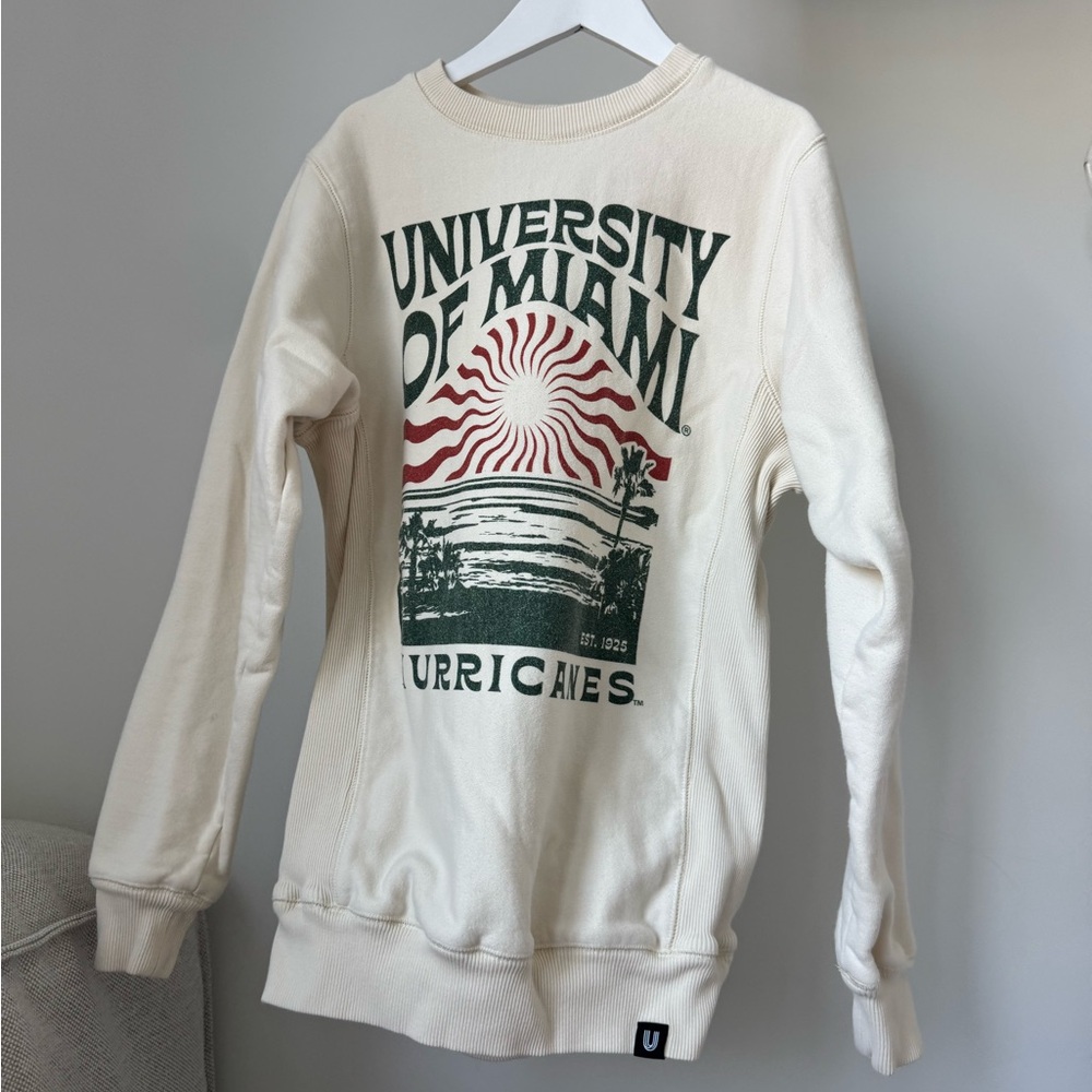 USCAPE Miami Hurricanes Sunburst Crew